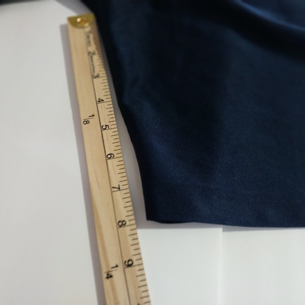 Adidas Men's Vintage Size XL  Navy Blue Athletic Shorts - Picture 6 of 13